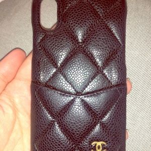 Authentic Chanel IPhoneX Case